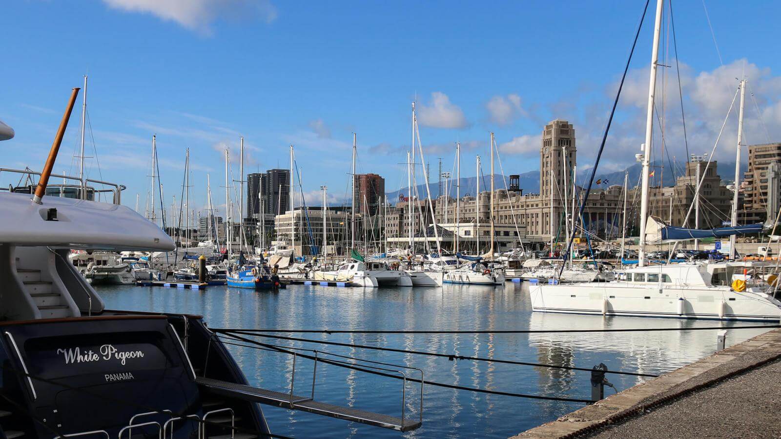 Marina de Santa Cruz de Tenerife Hello Canary Islands