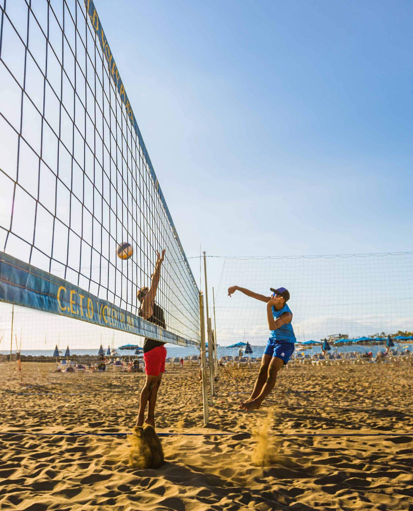 presentation about beach volleyball