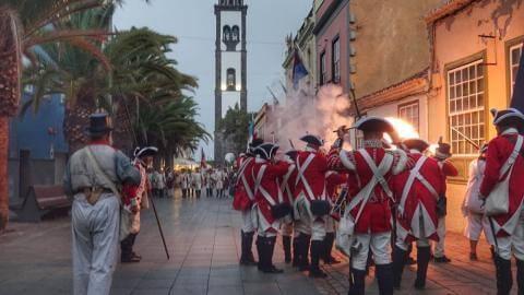 Recreación de la Gesta del 25 de julio