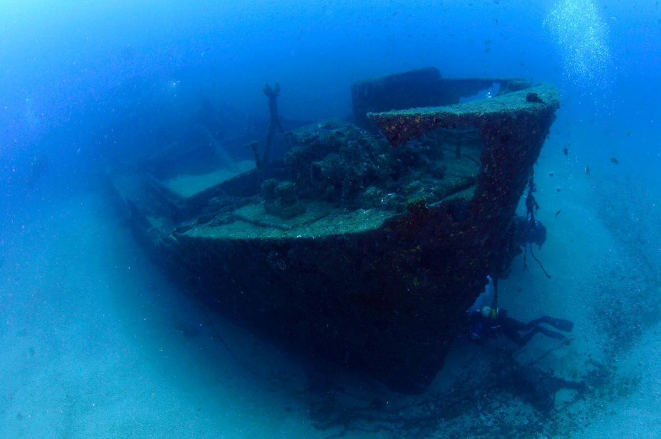 9 Gran Canaria Shipwrecks That Make Divers to Fall in Love