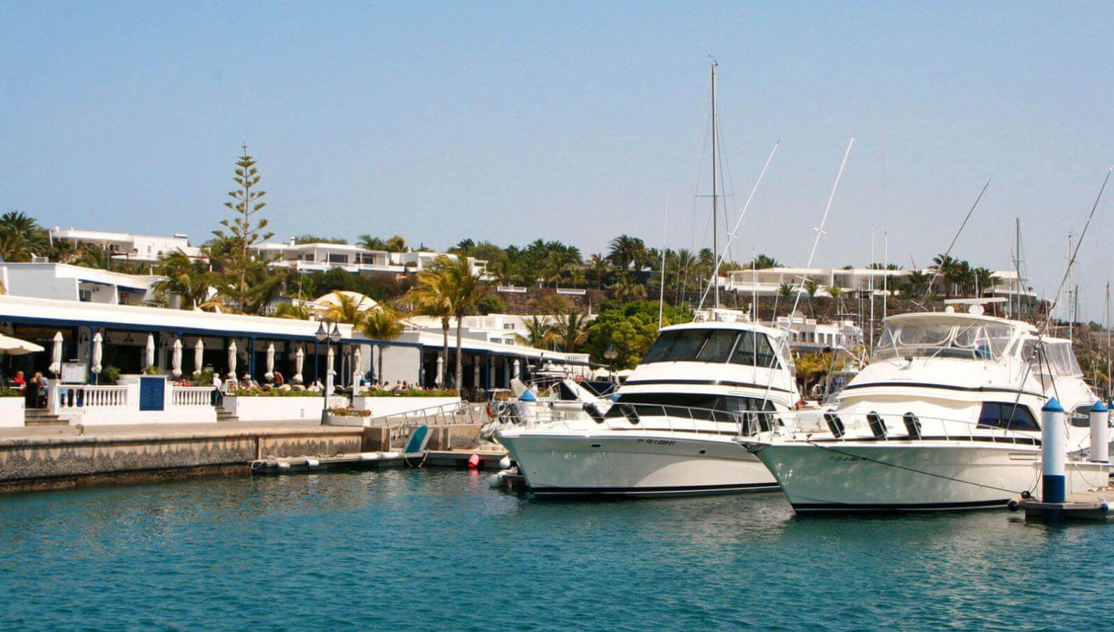 Calero harbour. Lanzarote.